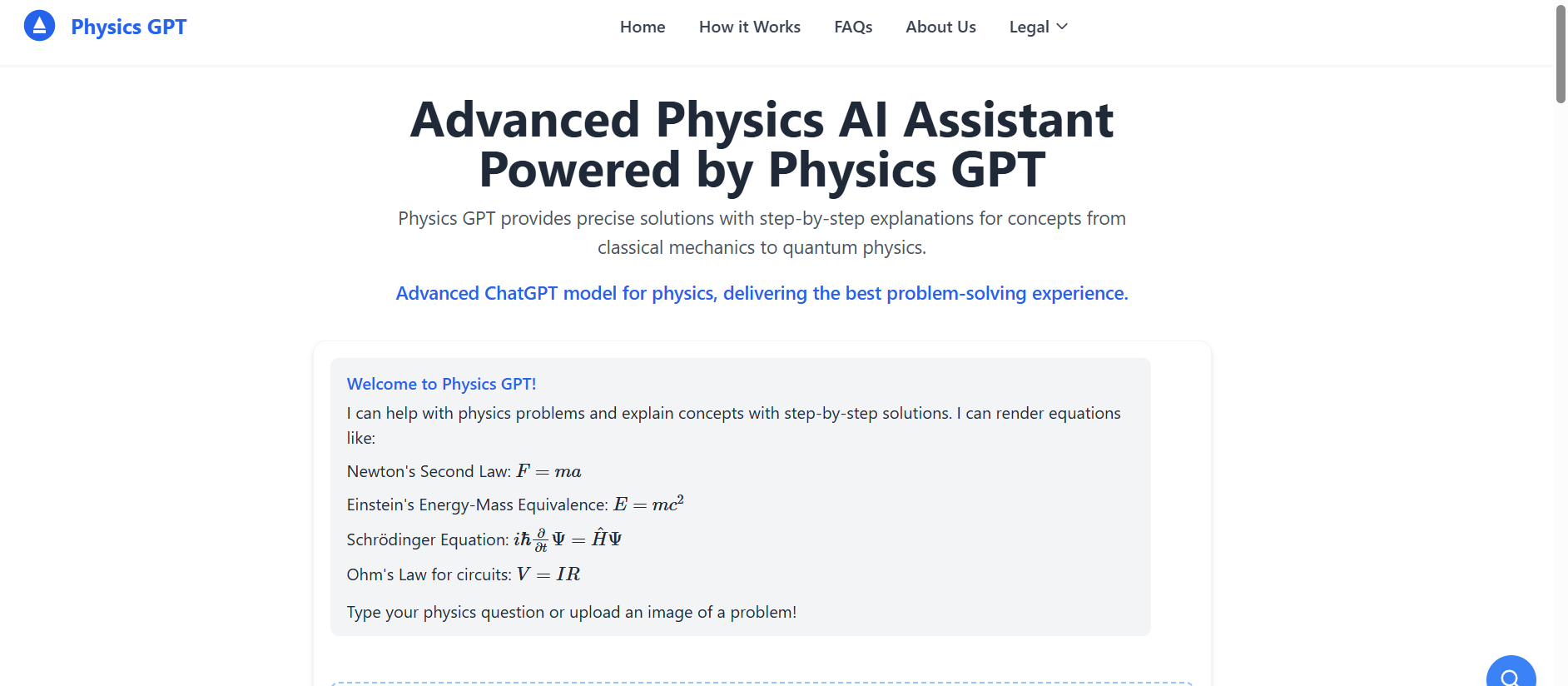 PhysicsGPT