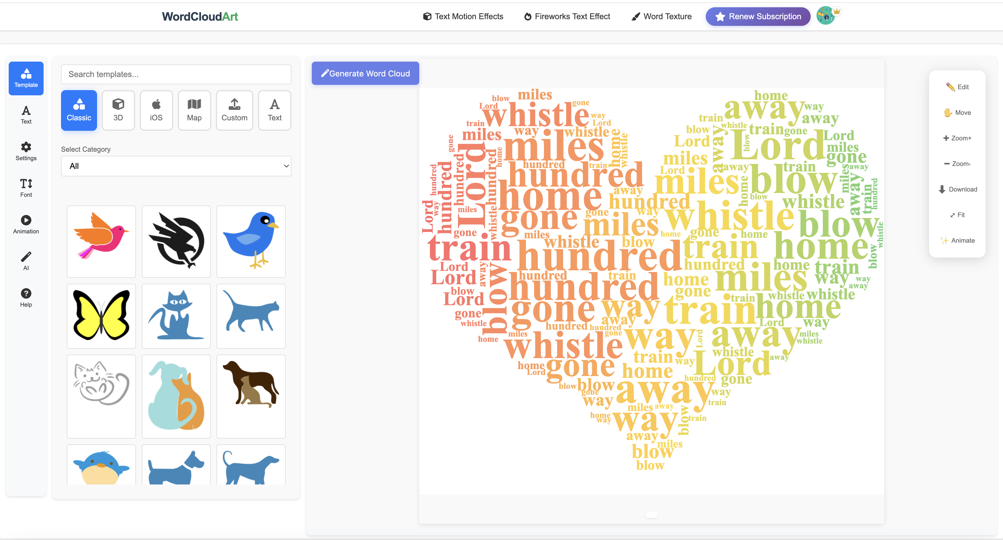 WordCloud.ART