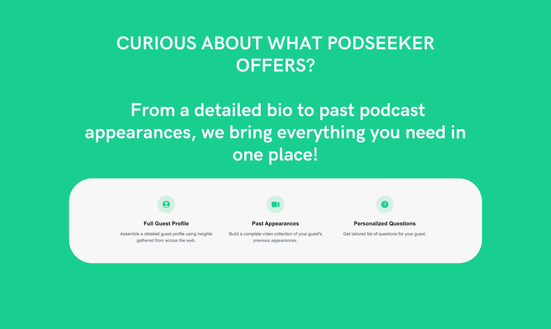 PodSeeker