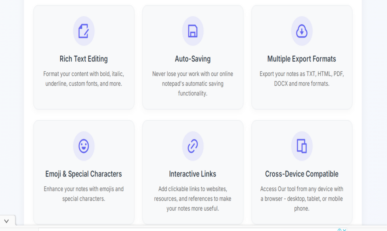 Free Online Notepad