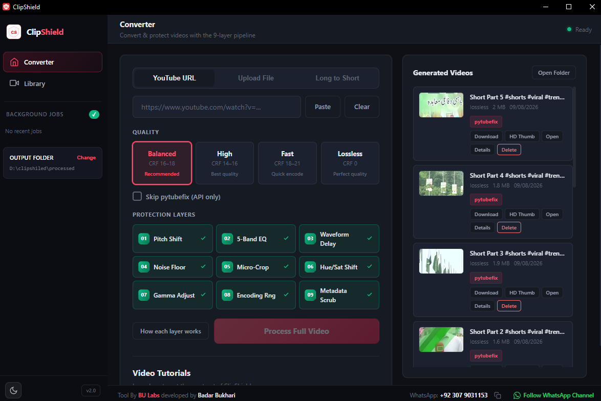 Clipshield preview