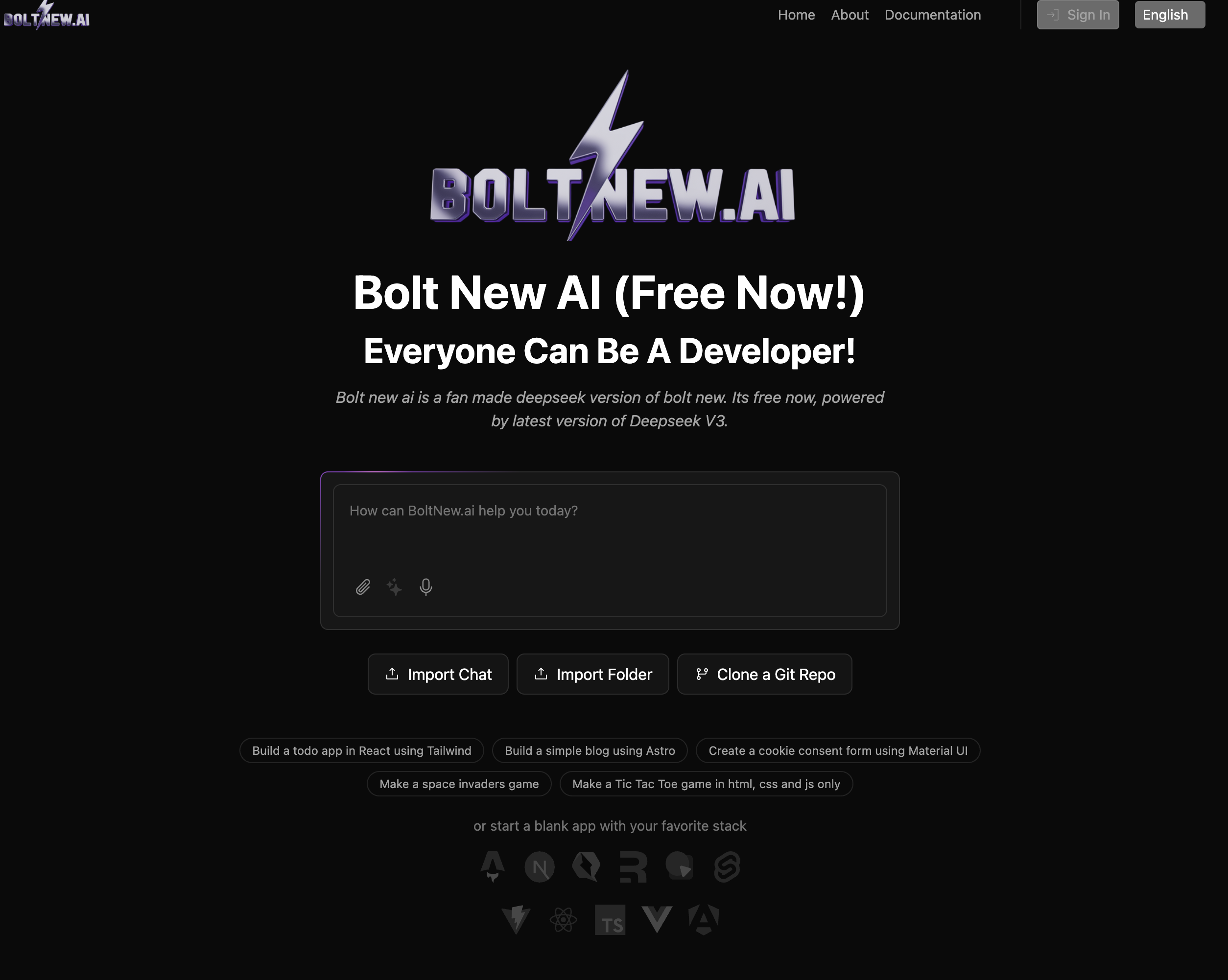 Bolt New AI