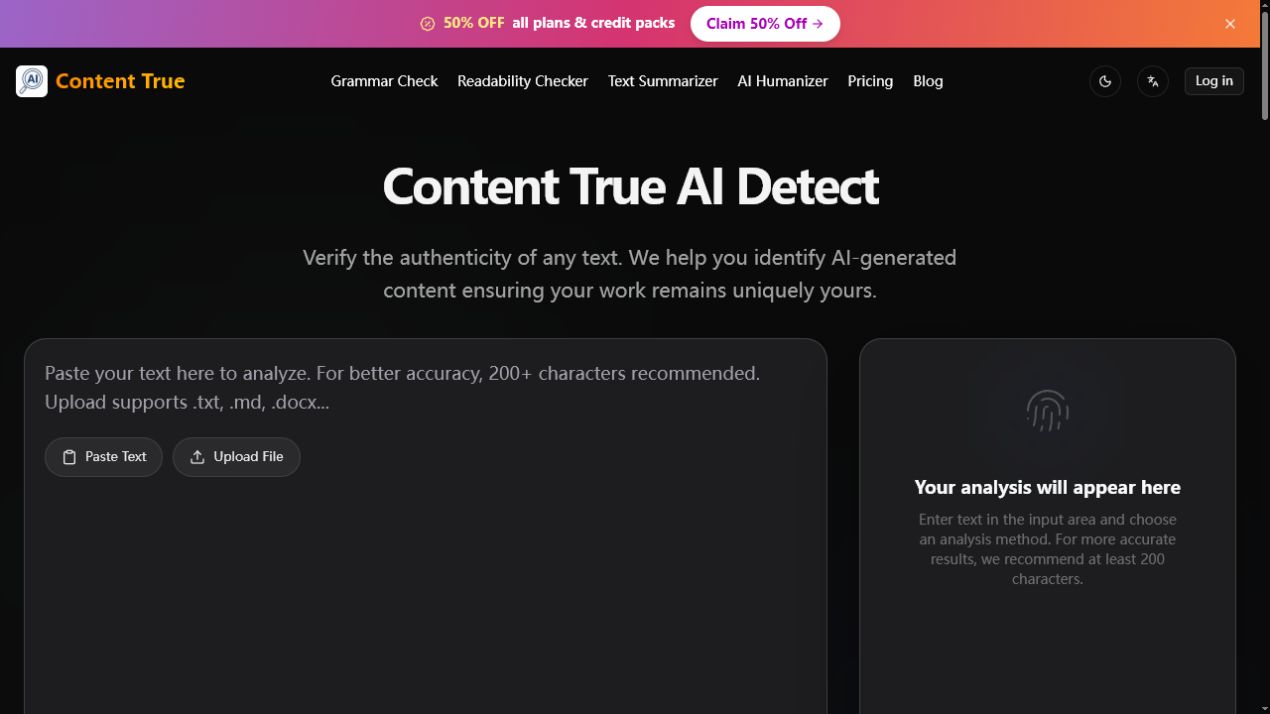 Content True preview