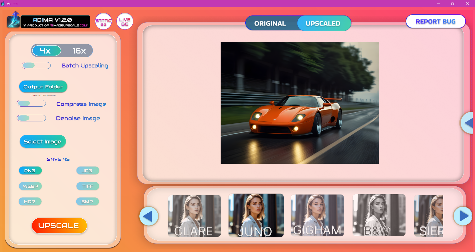 Adima Image Upscaler