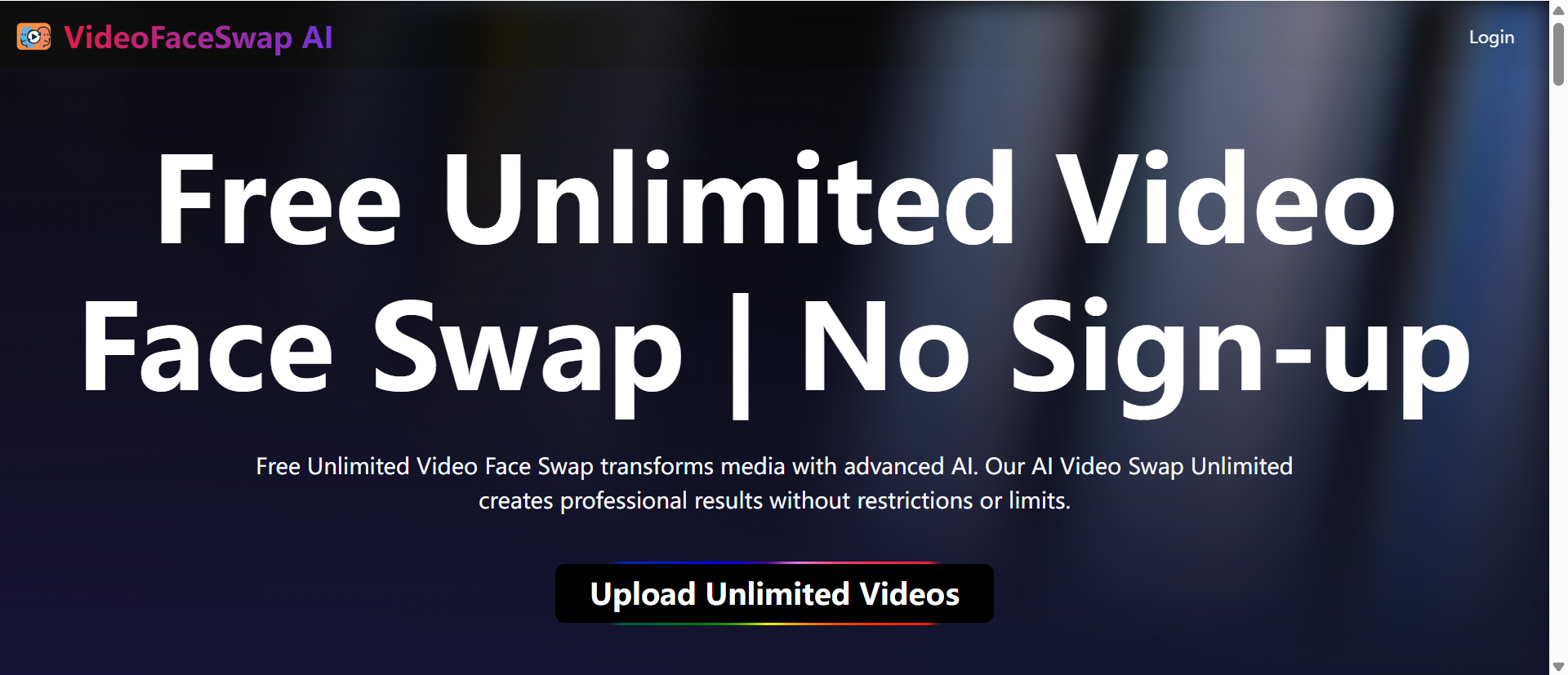 Free Video face swap