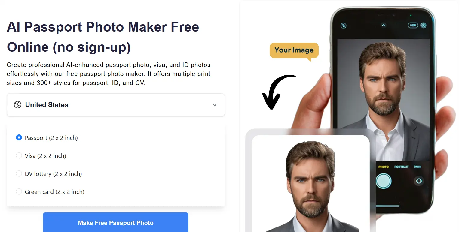 passport photo maker