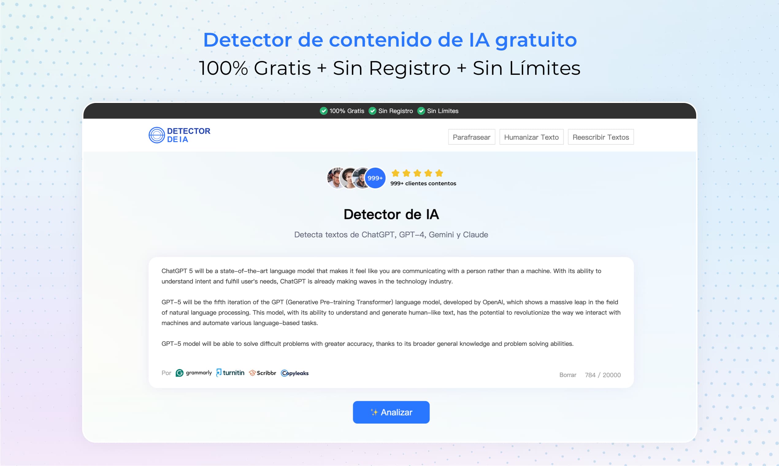 Detector de IA