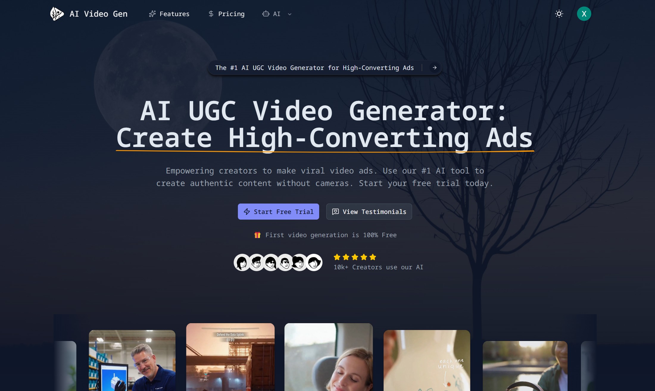 AI UGC Video Generator