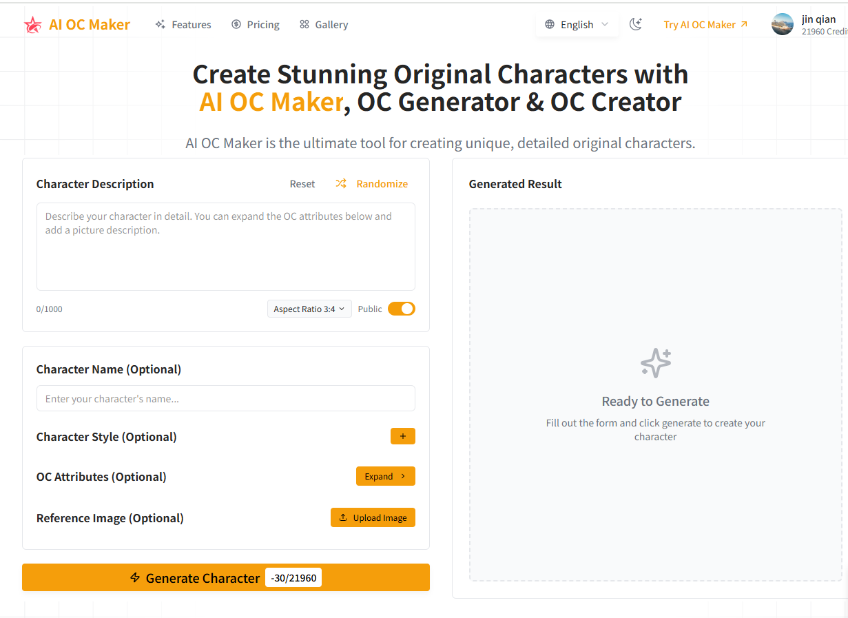 AI OC Maker