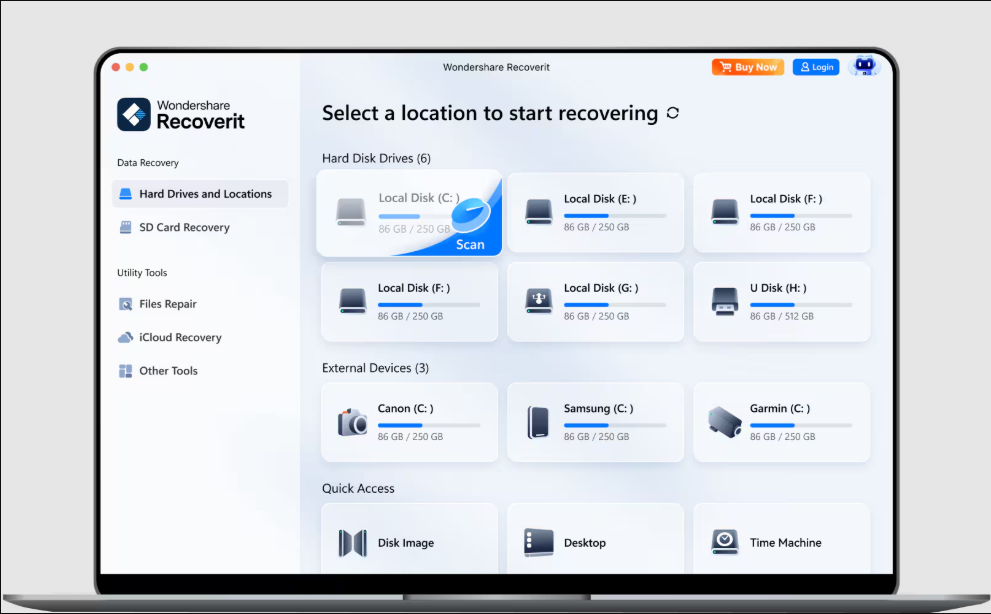 Wondershare Recoverit AI Data Recovery