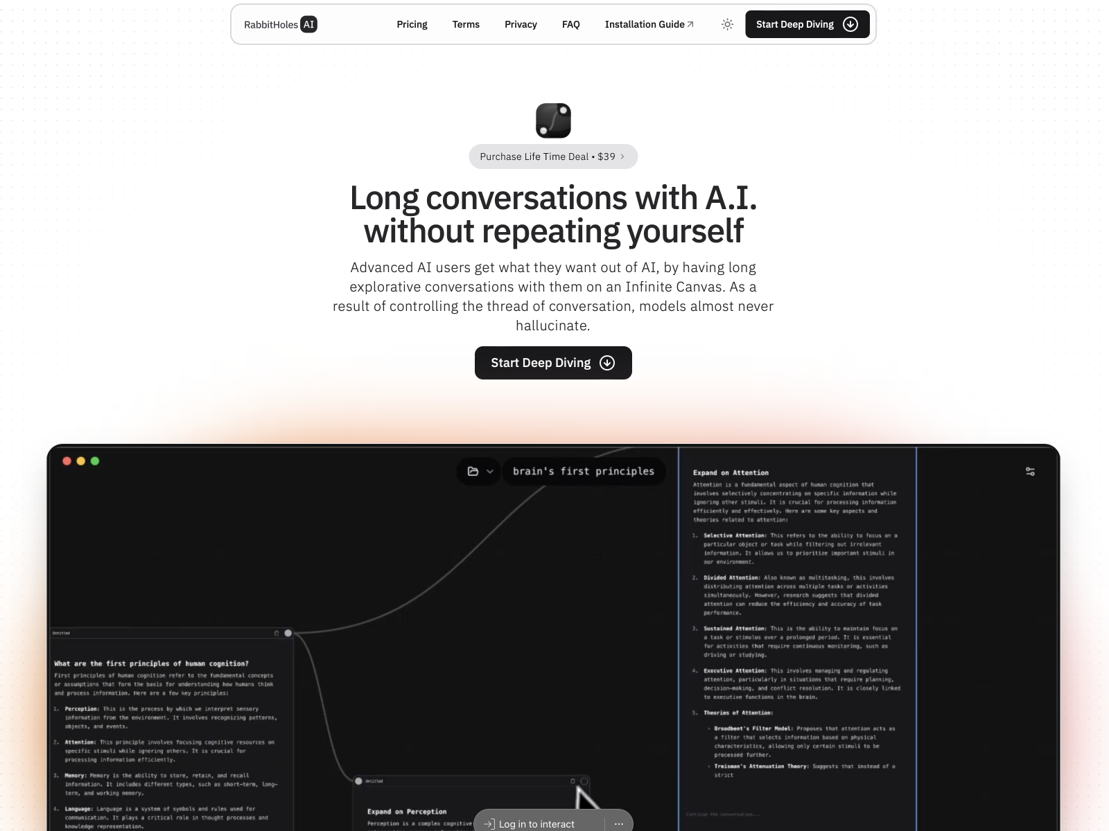 RabbitHoles AI