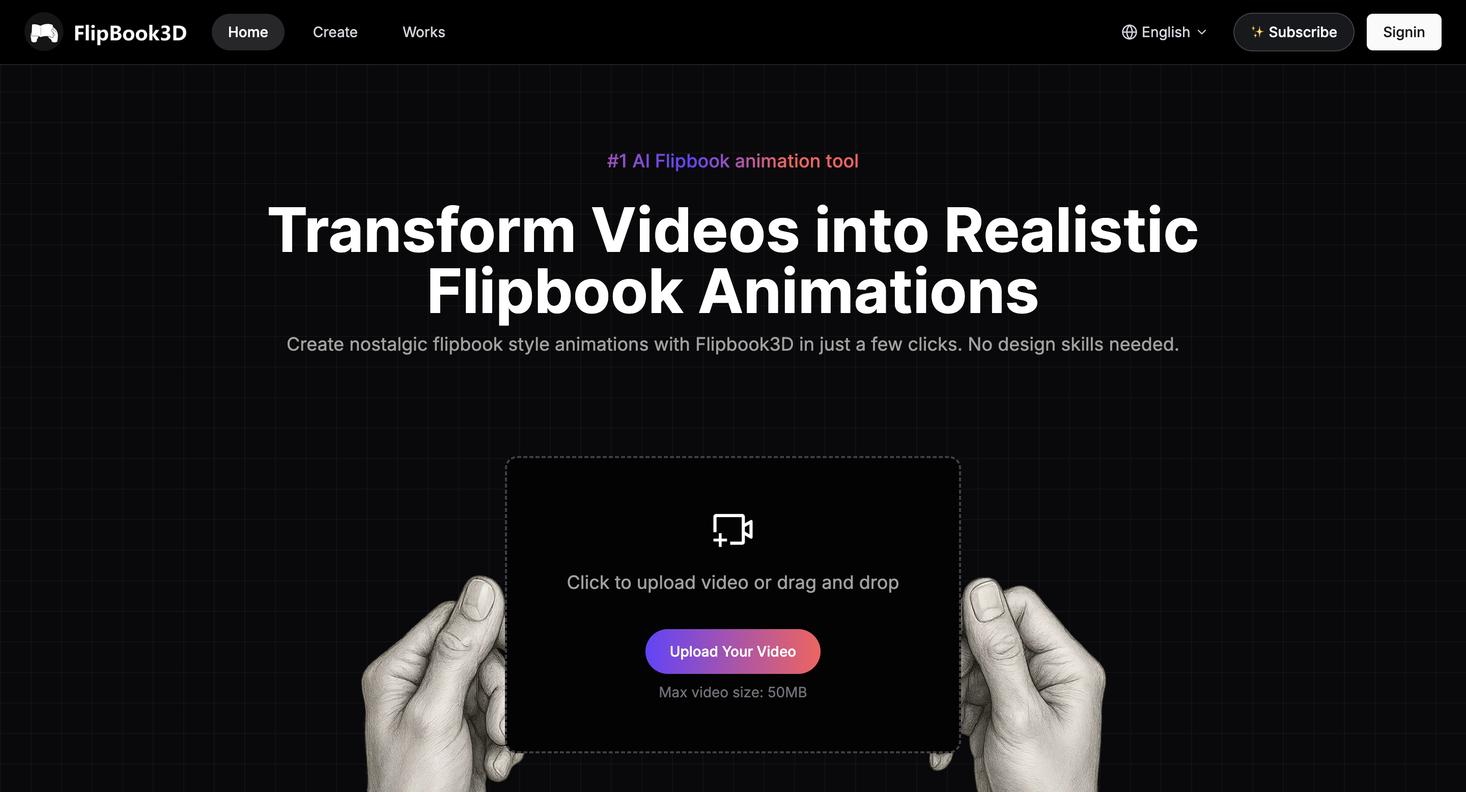 Flipbook3D