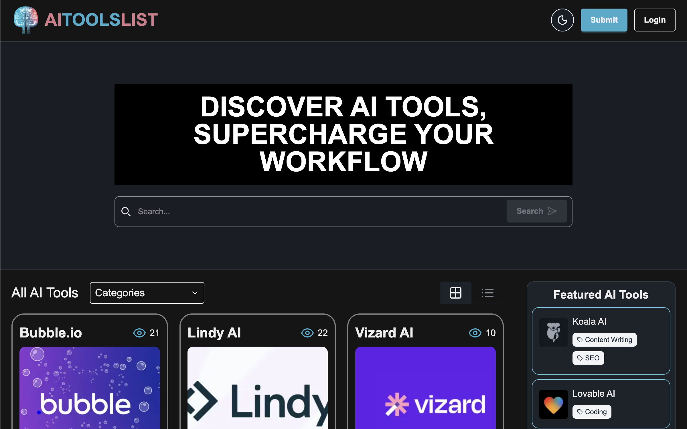 AI Tools List