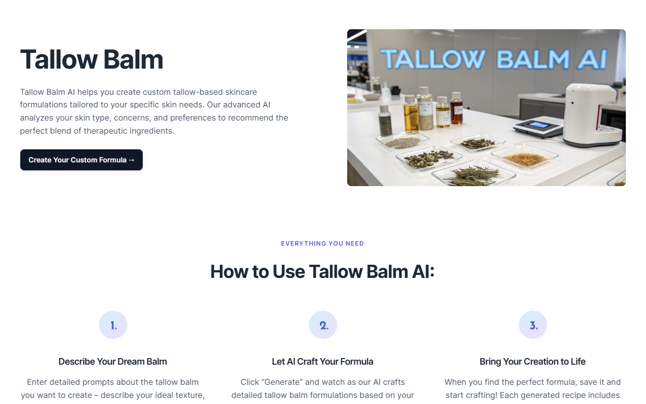 Tallow Balm