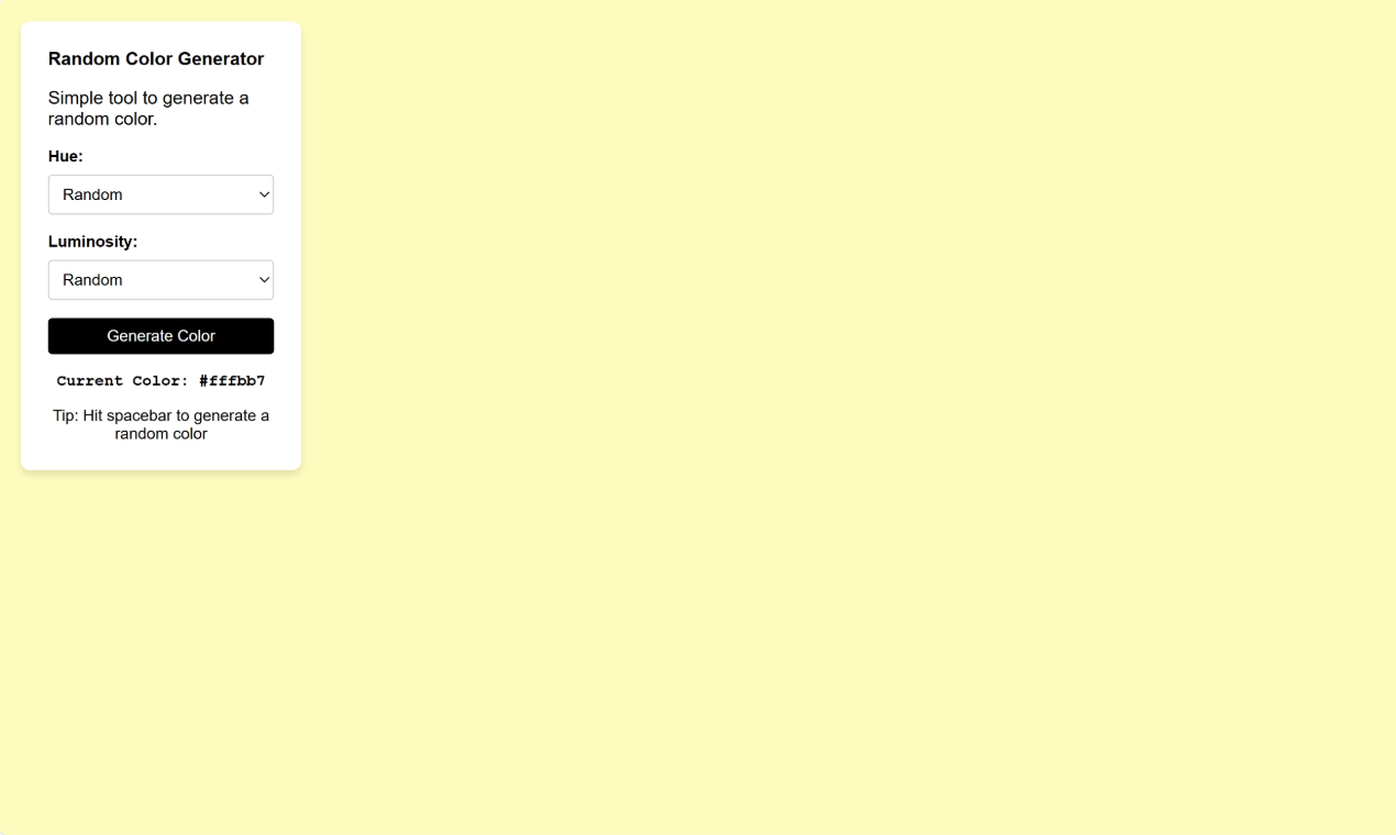 Random Color