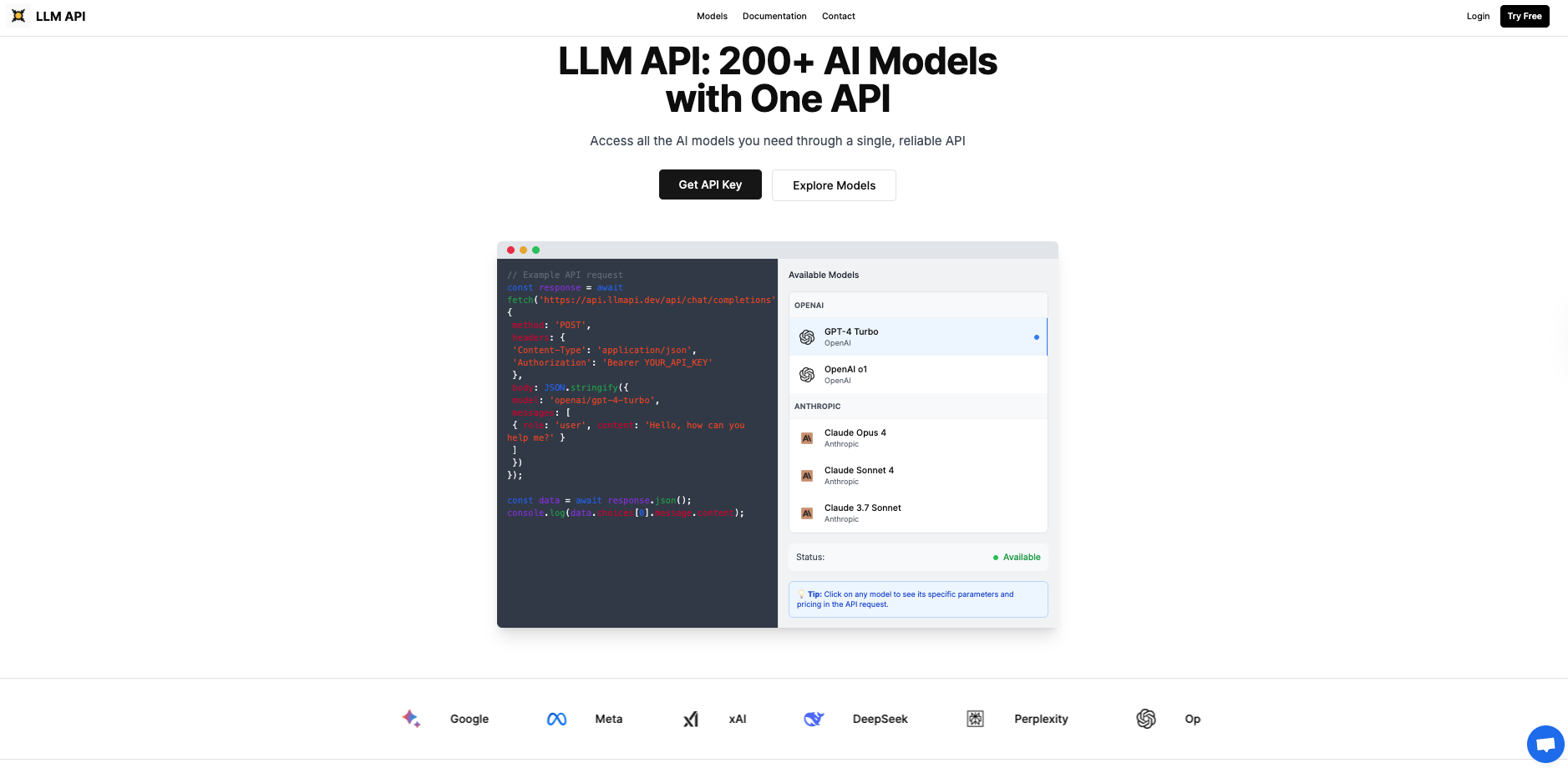 LLM API