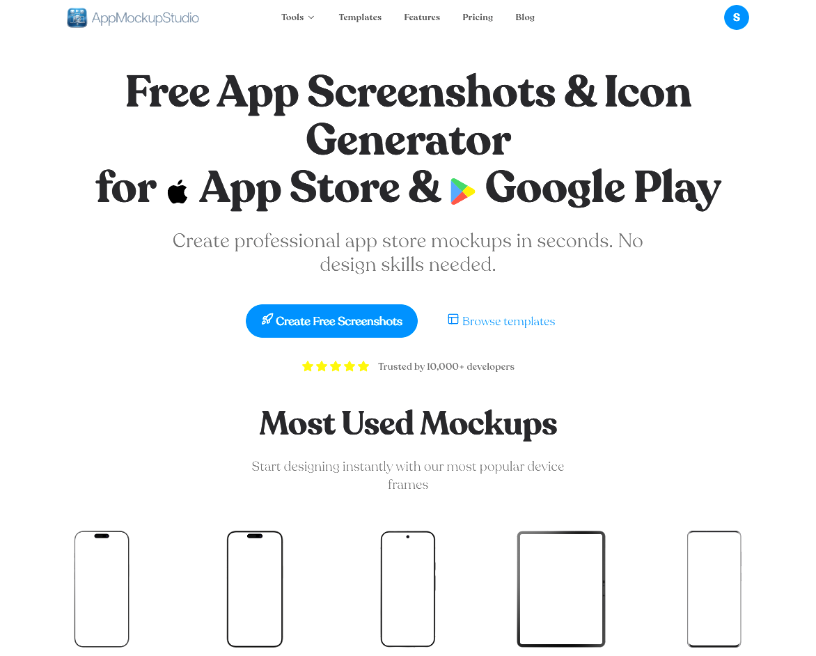 App Mockup Studio