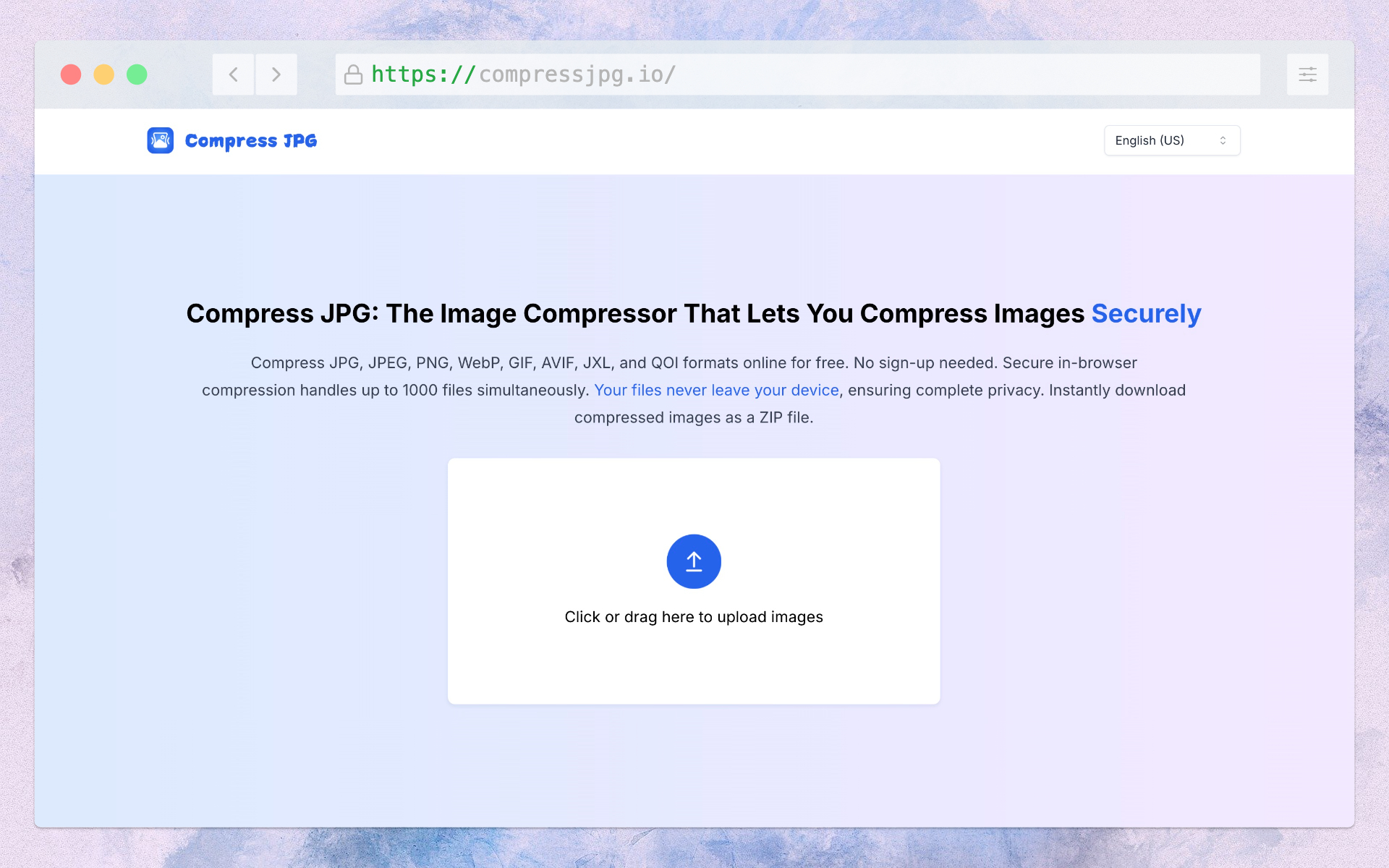 Compress JPG