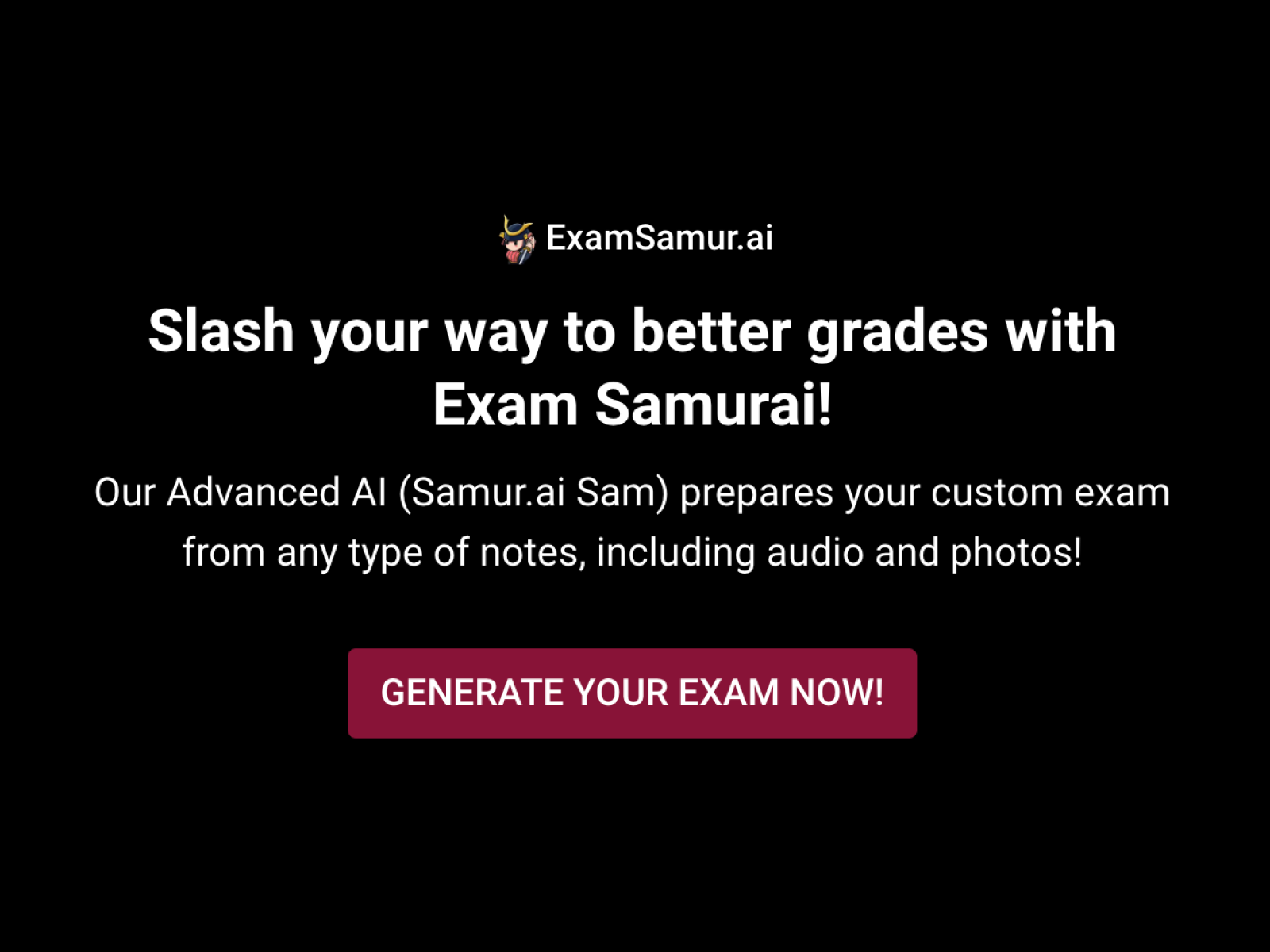 Exam Samurai