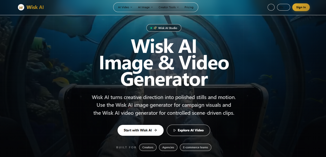 Wisk AI Generator