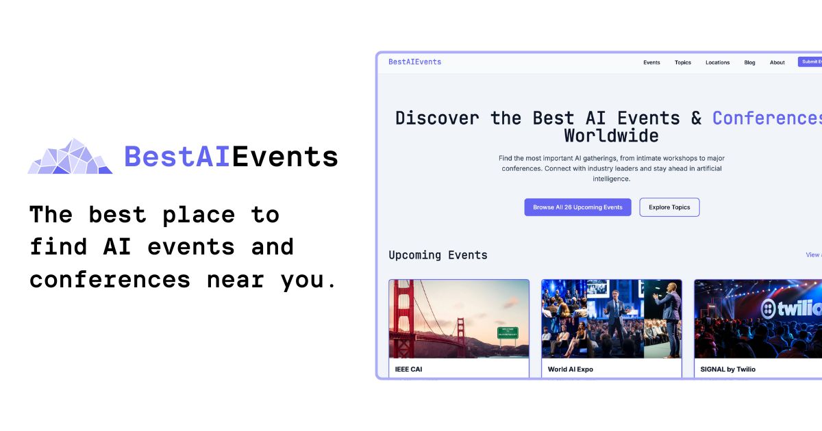 Best AI Events