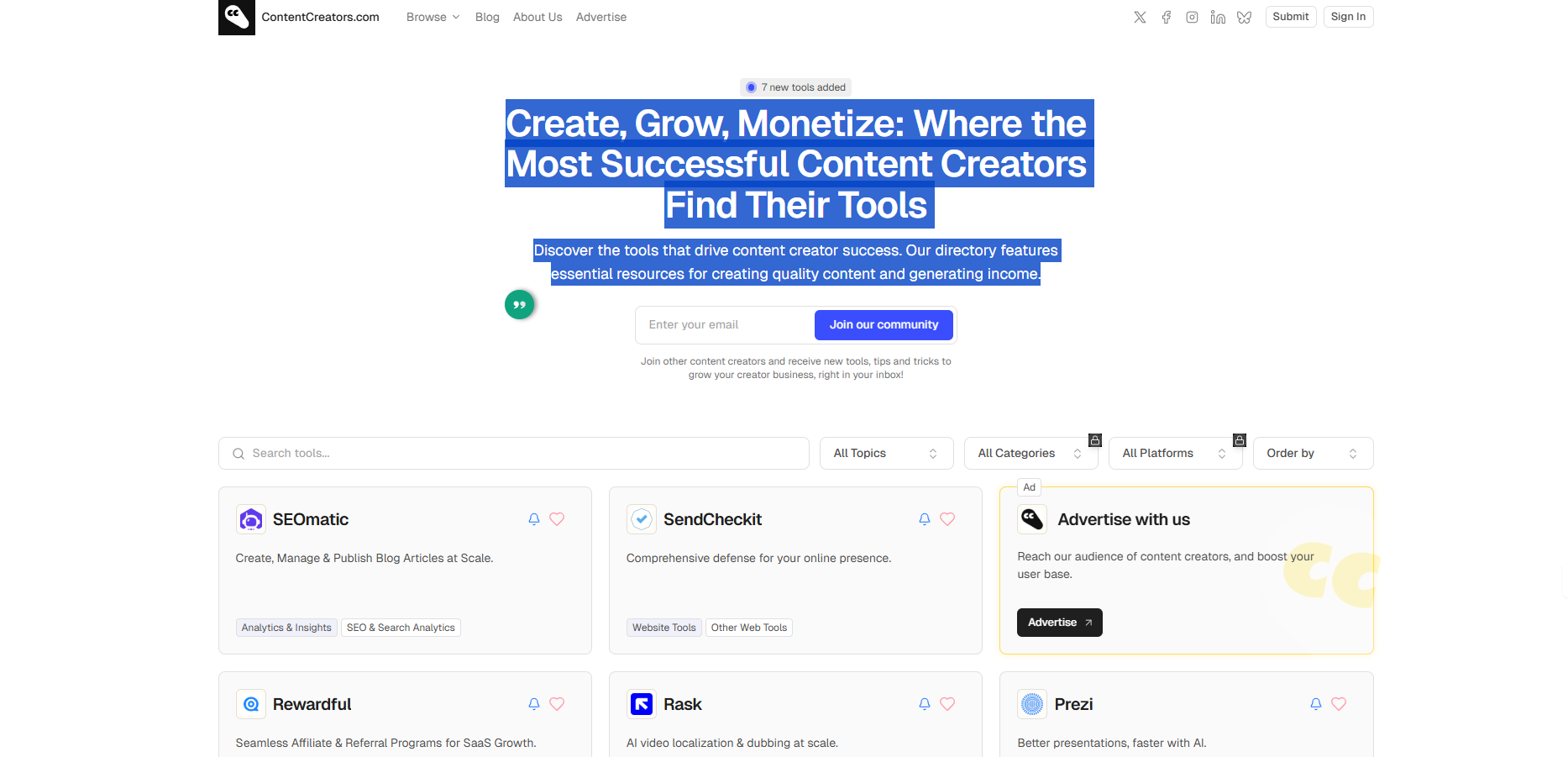 ContentCreators