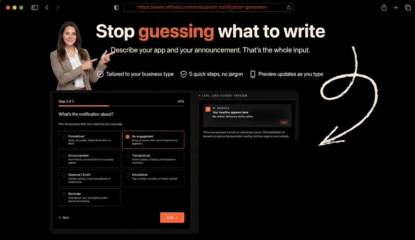 Push Notification Generator