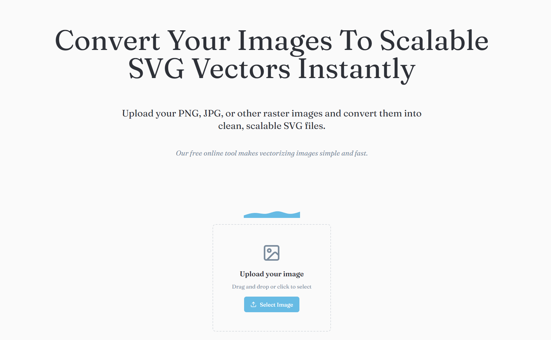 Image to SVG