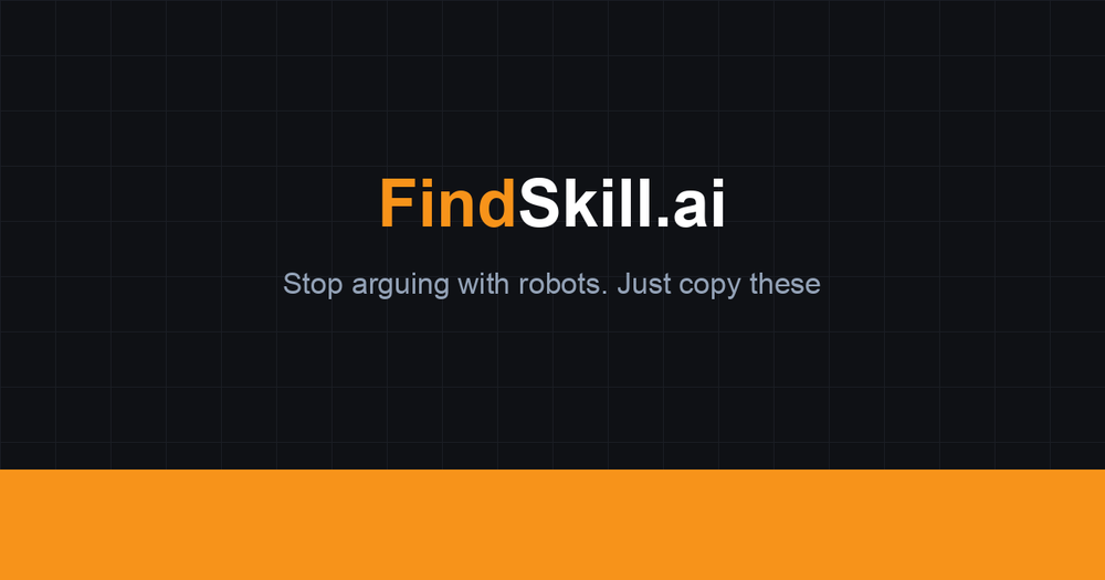 FindSkill.ai