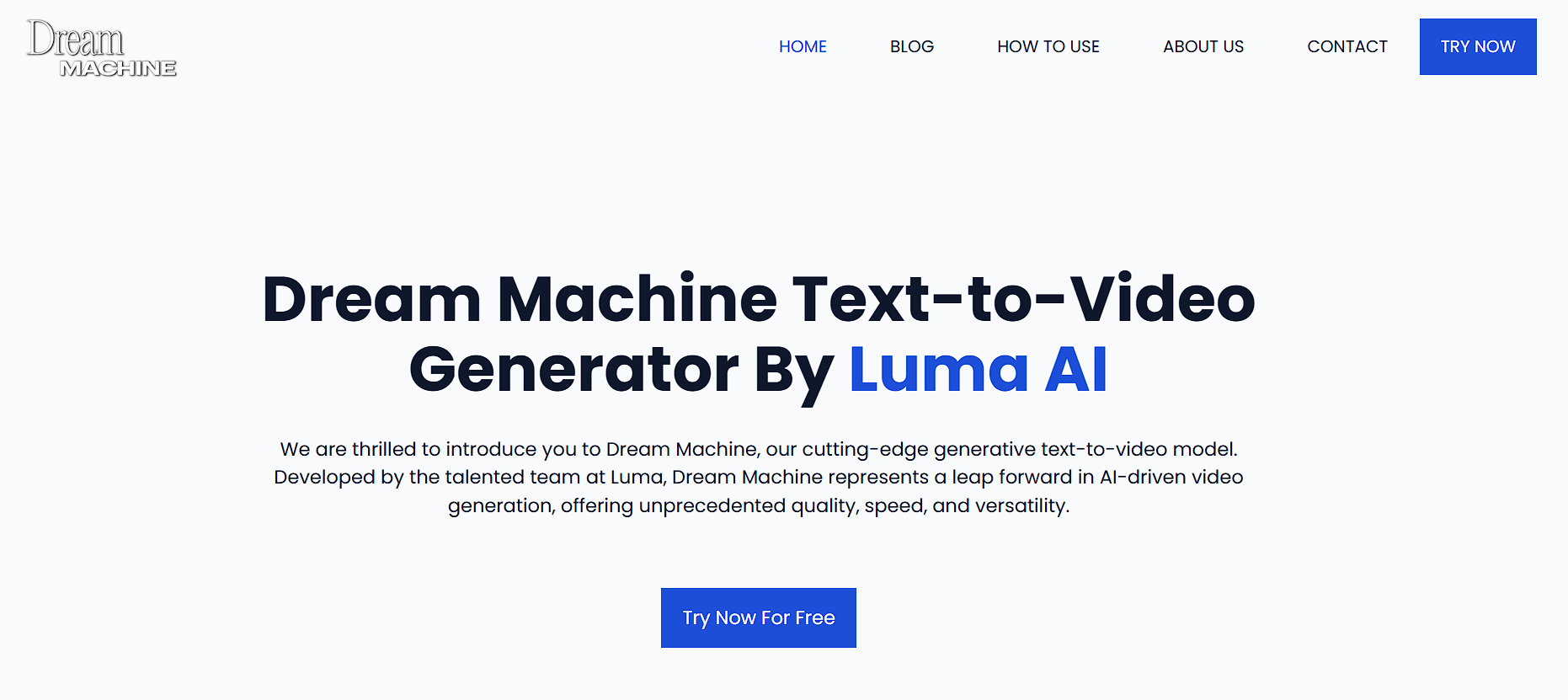 Dream Machine AI