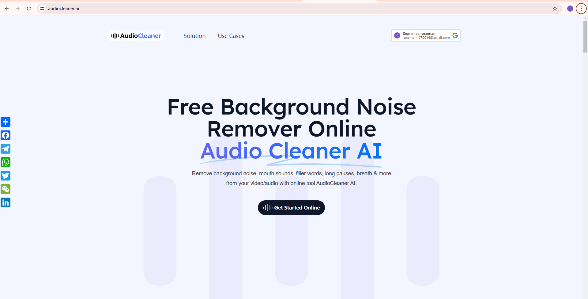 Audio Cleaner