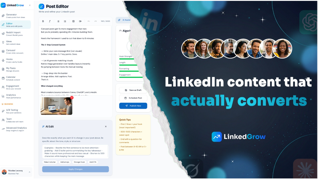LinkedGrow