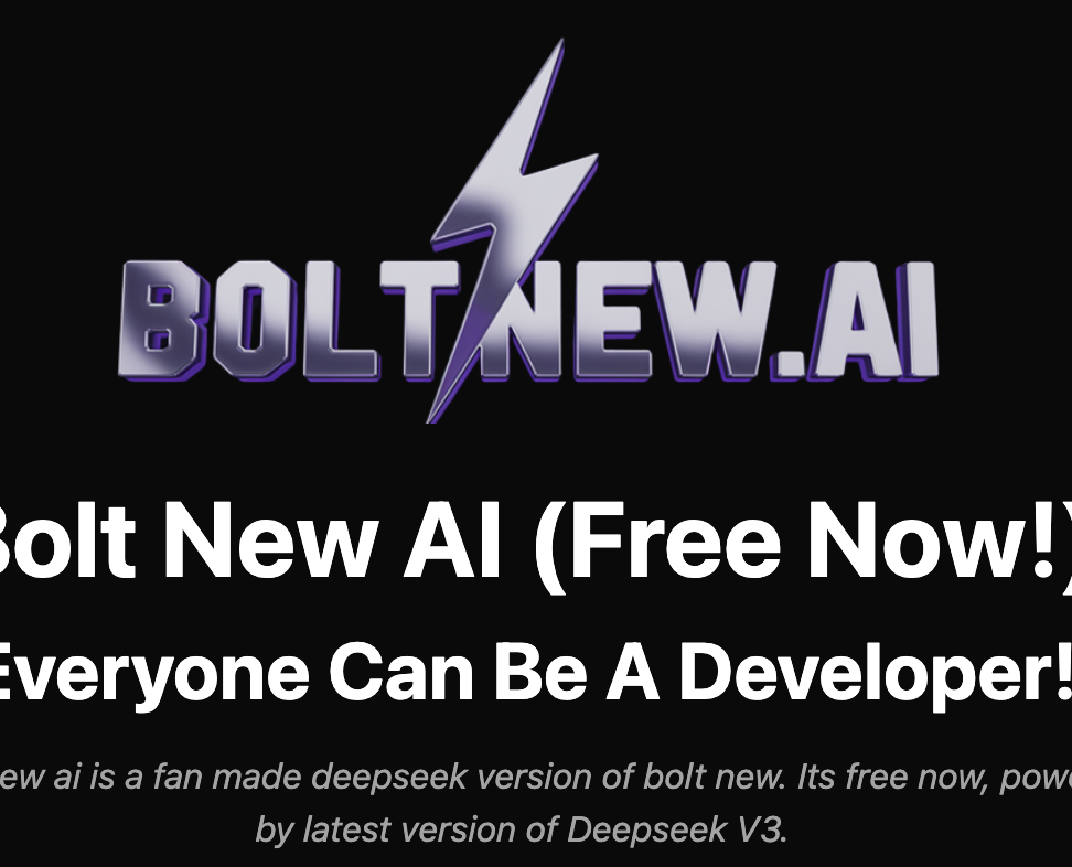 Bolt New AI