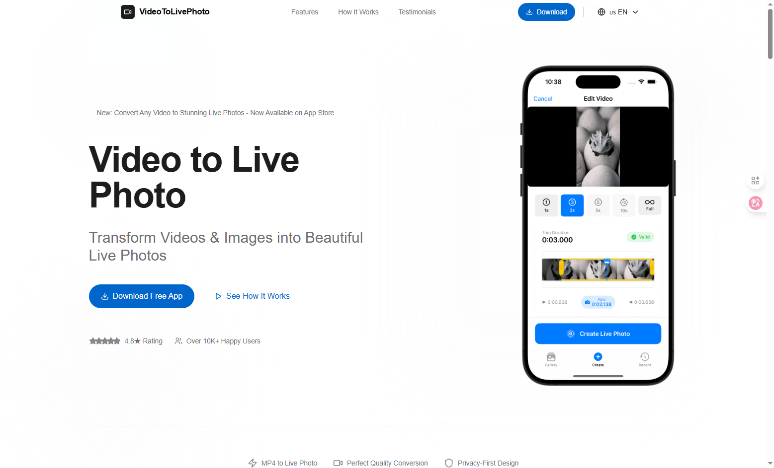 VideoToLivePhoto