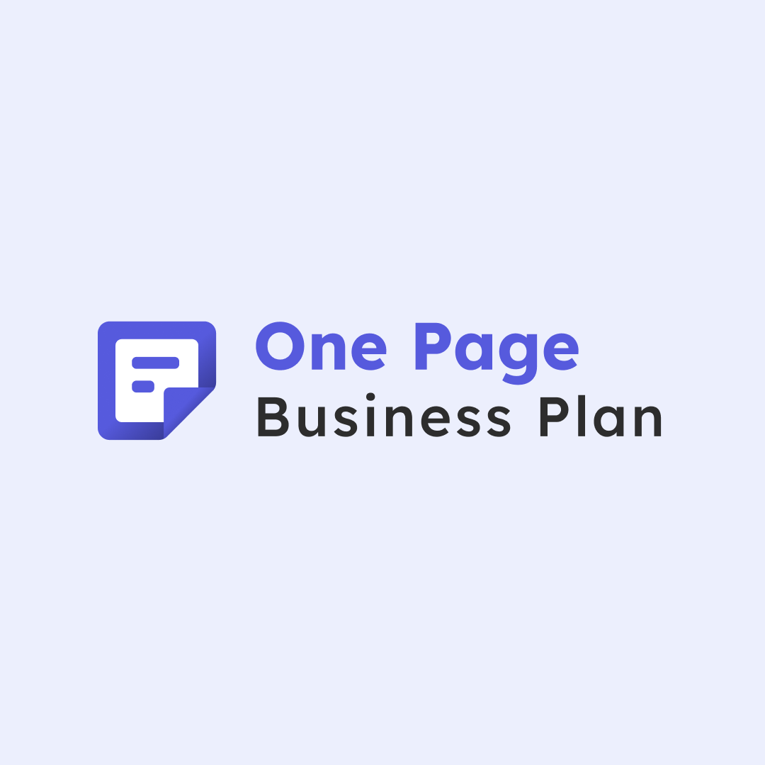 Onepagebusinessplan